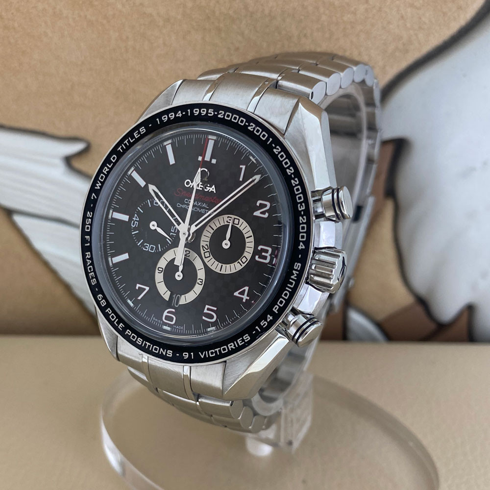 Omega speedmaster michael outlet schumacher limited edition 2000